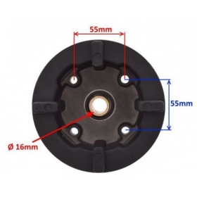 Rear wheel hub with bushing JUNAK 122 / 126 / BARTON TZ / ROMET ARKUS ZETKA 125cc