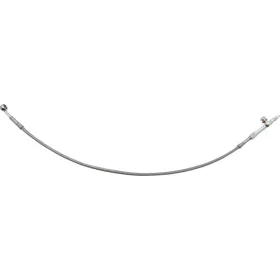 FAT BAGGERS INC. Hydraulic Brake/Clutch Line Extension Silver 35.5-40.5cm Harley Davidson FLHX / FLHTK / FLH / FLHTK / FLHTC 1584-1923 08-25