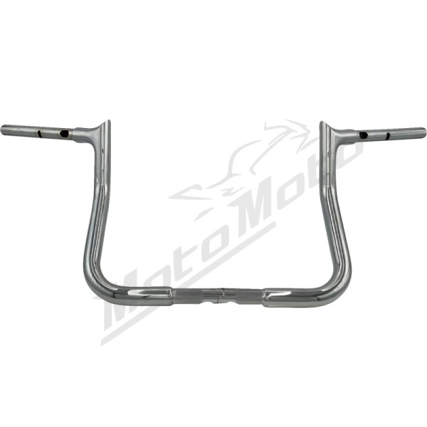 FAT BAGGERS INC. Pointed Top Handlebar Chrome 91.5x28cm Harley Davidson FLHKT / FLHX / FLHXSE / FLHXU 1923-1977 23-26