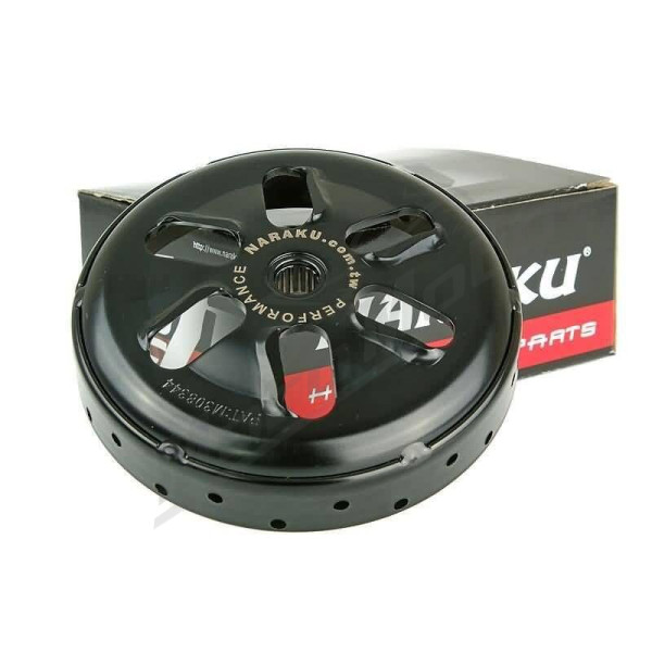 NARAKU R-Vent sankabos būgnas Ø125mm GY6 Adly / Beeline / Honda / Keeway / SYM / Tauris 125 95-19 
