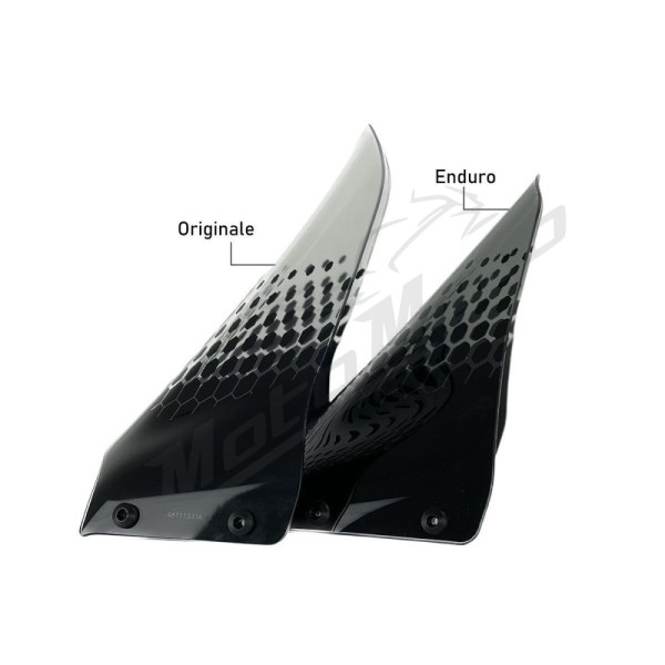 WRS DU025T ENDURO Windscreen Clear Ducati Desert X 950 ABS 22-24