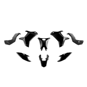 Racetech Plastic Set YAMAHA TENERE 700 25-26 Black