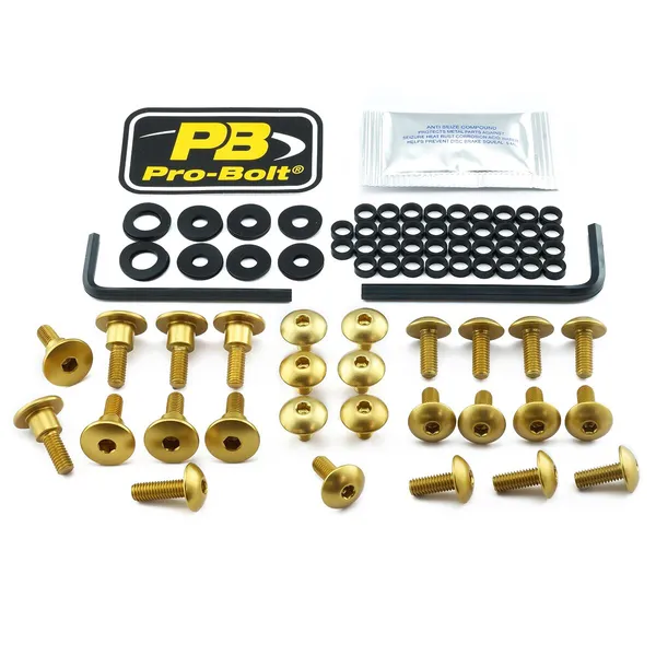 PRO BOLT Aluminium Fairing Bolt Kit for Suzuki GSX-S 1000cc 19-21