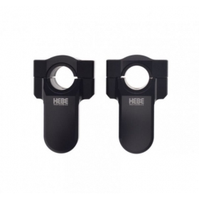 HANDLEBAR RISERS HEBE 22/28,6mm 2PCS