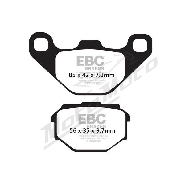EBC SFA Brake Pads MALAGUTI F10 50cc 91-93
