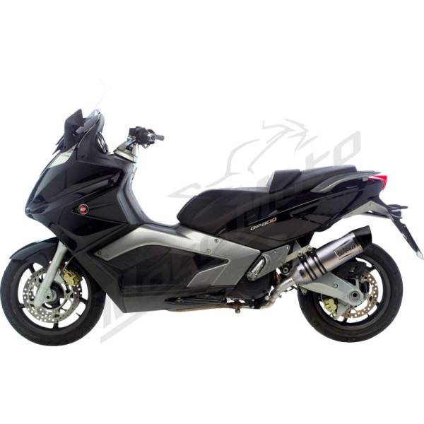 LEOVINCE LV One Evo Stainless Steel / Carbon Fiber Slip-On Muffler Aprilia SRV / Gilera GP 800-850 07-16 