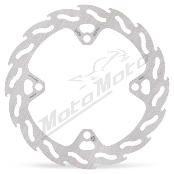 MOTO-MASTER Flame Rear Fixed Brake Disc Suzuki RMX / RM-Z 450 04-26