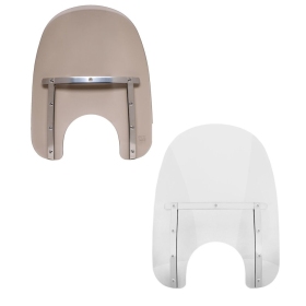 MEMPHIS SHADES METRIC Memphis Slim Windshield 43x45,5cm Harley Davidson / Honda / Indian / Kawsaki / Suzuki / Yamaha 50-1868 72-25