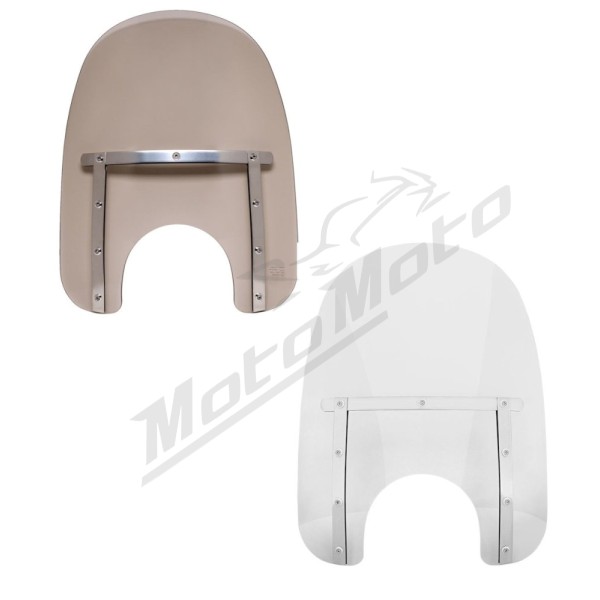MEMPHIS SHADES METRIC Memphis Slim Windshield 43x45,5cm Harley Davidson / Honda / Indian / Kawsaki / Suzuki / Yamaha 50-1868 72-25