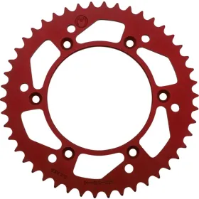 MOOSE OFFROAD HARD-PARTS Rear Aluminum Sprocket 46T Beta / Honda / Red Moto / Yamaha 125-498cc 13-21