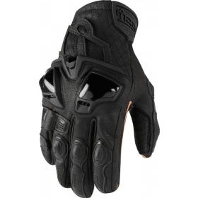 Icon Hypersport Short genuine leather gloves