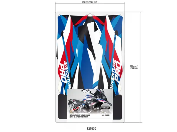 UNIRACING Stickers kit BMW R 1250cc 19-22