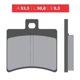 Brake pads NOVASCOOT FT3020 / MCB710 STANDARD