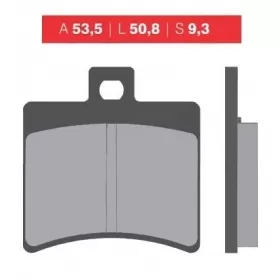 Brake pads NOVASCOOT FT3020 / MCB710 STANDARD