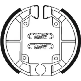 TECNIUM Scooter Organic Brake shoes BA187 Gilera Easy Moving / Storm 50 95-11