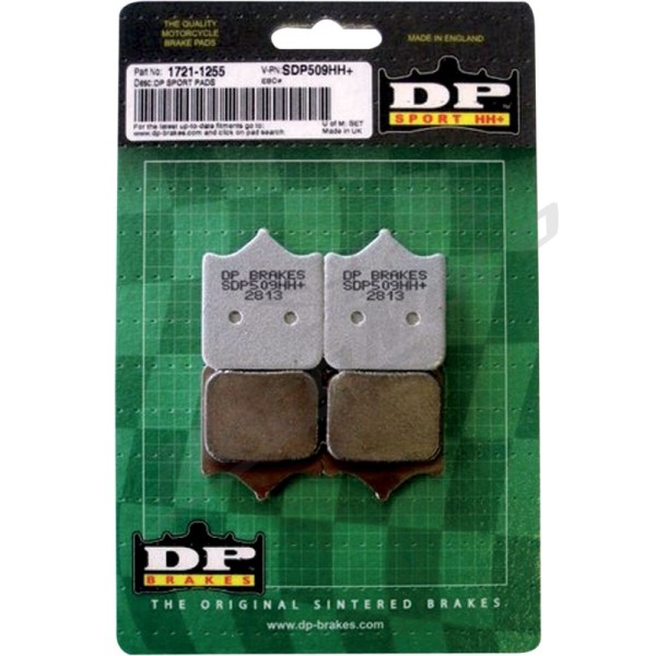DP BRAKES SDP Sport HH+ Sintered Brake Pads BMW / Triumph 900-1200cc 10-24