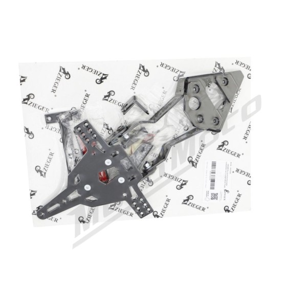 ZIEGER PRO License Plate Holder Type A Harley Davidson FXDC / Street Triple 764-1690 13-24