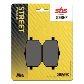Sbs stabdžių trinkelės 596HF keraminės YAMAHA