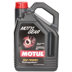 MOTUL MOTYLGEAR 75W90 TRANSMISSION OIL 5L