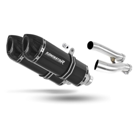 Yamaha XJR 1300 1999-2006 duslintuvo bakeliai HP1 BLACK + dB killer
