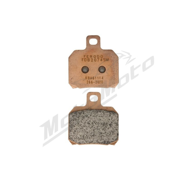 Ferodo Brake pads rear 54x51x7,5mm Aprilia / Benelli / Cagiva 125-1130 97-20