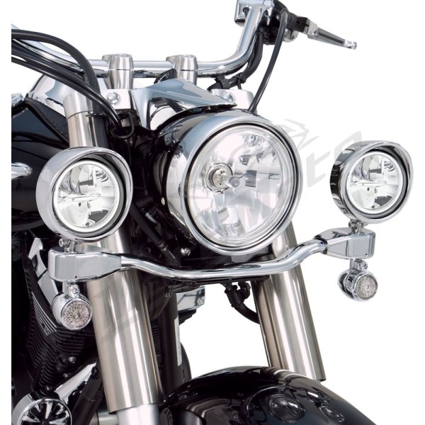SHOW CHROME LED Elliptical Driving Light Kit YAMAHA XVS 950 09-17