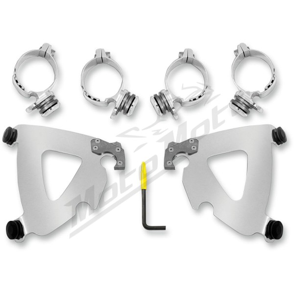 MEMPHIS SHADES HD Road Warrior Trigger-Lock Mount Kit  Harley Davidson FXBB / FXCW / FXD / FXDB / FXDBI / FXDC / FXDL 1450-1868 06-24