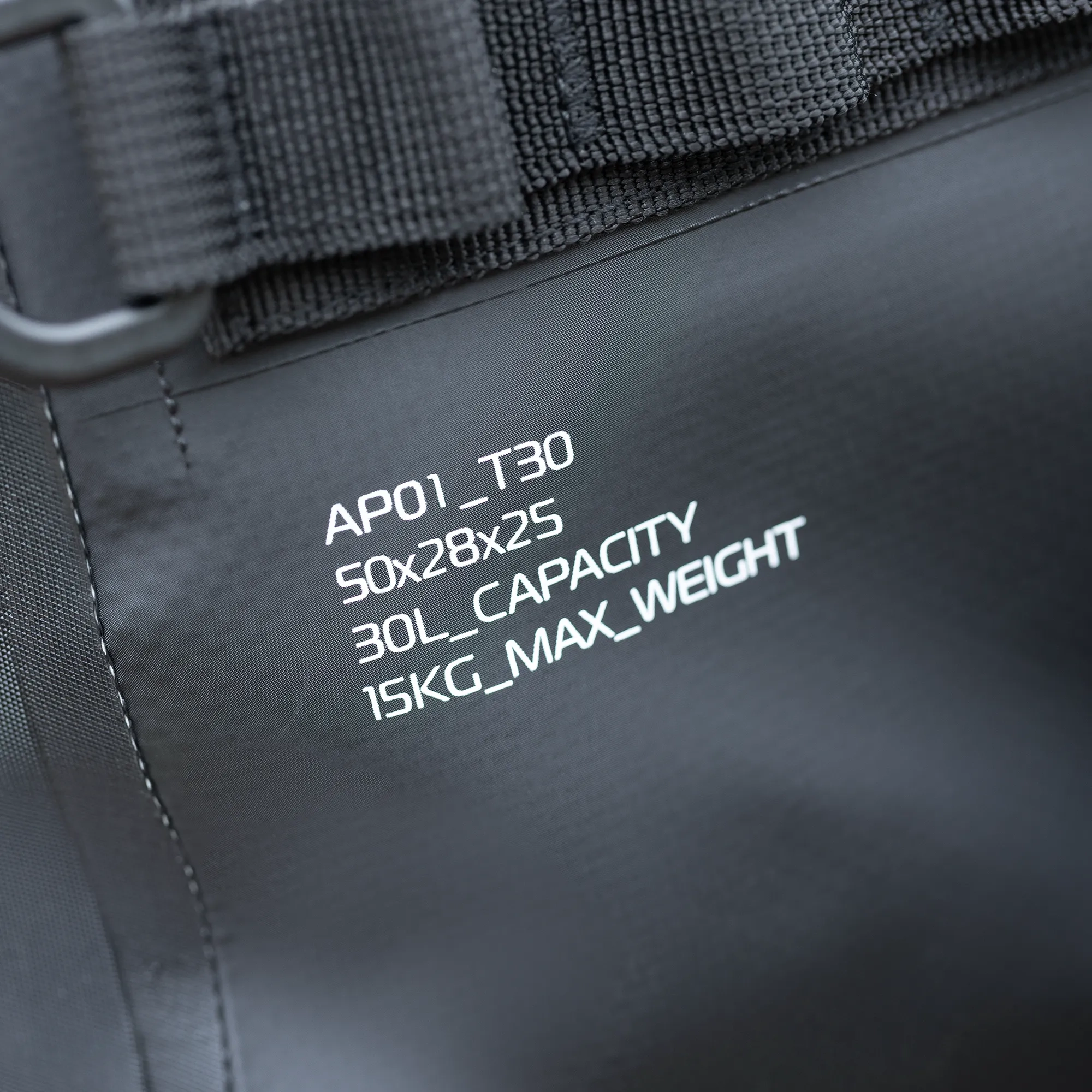 Oxford Aqua Pro T-30 Roll Bag Black