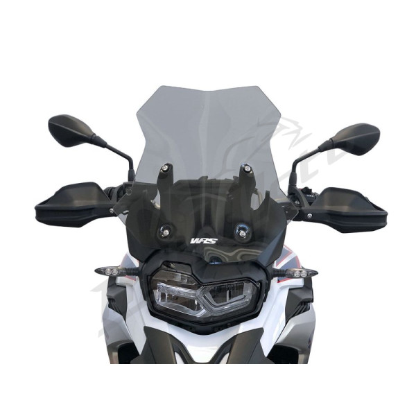 WRS BM042F CAPONORD Windscreen Smoke BMW F750GS / F850GS 18-23