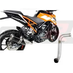 Exhaust pipe Dominator Eliminator Decat KTM 125 DUKE 2017-2020