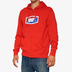 100% Official Fleece Zip-Up Hoodie