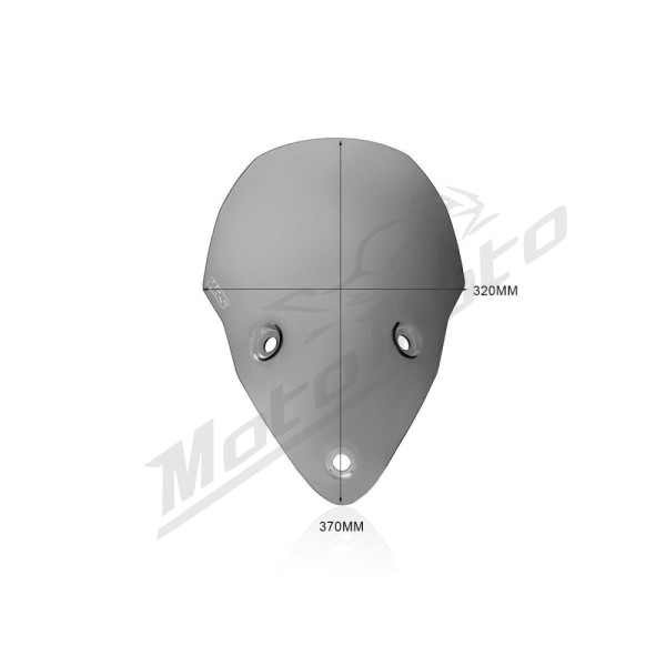 WRS DU022FS SPORT Windscreen Dark Smoke Ducati Supersport 939-950cc17-24