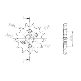 JT / Supersprox  Front sprocket 277.14