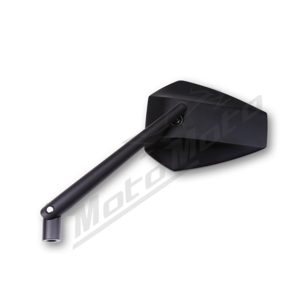 HIGHSIDER smart Handlebar Mirror Surface Black M10 (1pc) Aprilia / BMW / Ducati / Honda / Husqvarna / Kawasaki / KTM / Moto Guzzi / Royal Enfield / Suzuki / Triumph / Yamaha 125-1200cc 14-24