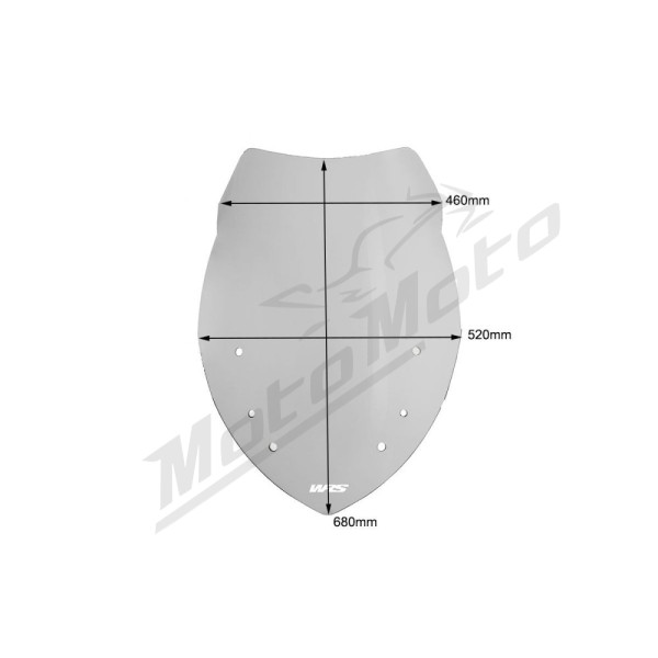 WRS TOURING Windscreen Smoke BMW R1200RT ABS 05-13