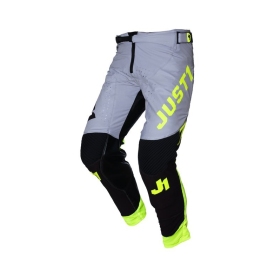 Off Road Pants Just1 J-Flex 2.0 District Grey/Yellow Fluo/Black