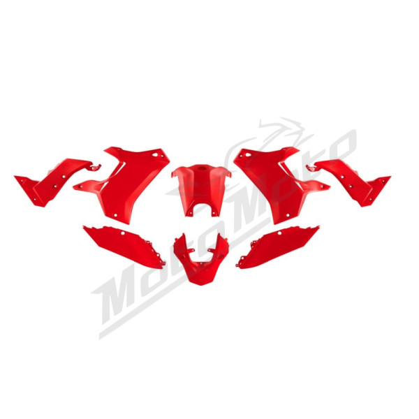 Racetech plastikų kompl. Yamaha Tenere 700 19-24 Raudona