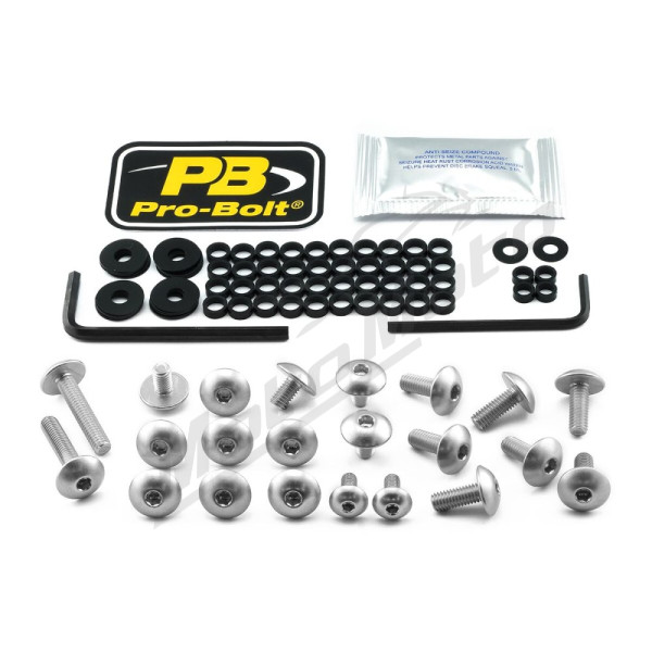 PRO BOLT Aliuminio apdailų varžtų rinkinys Kawasaki Z 900cc 18-23