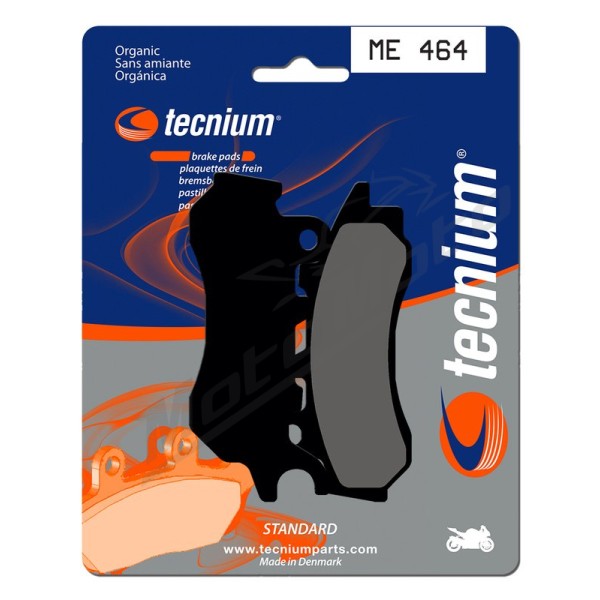 TECNIUM Organic Brake Pads ME464 Honda PCX 125 18-20
