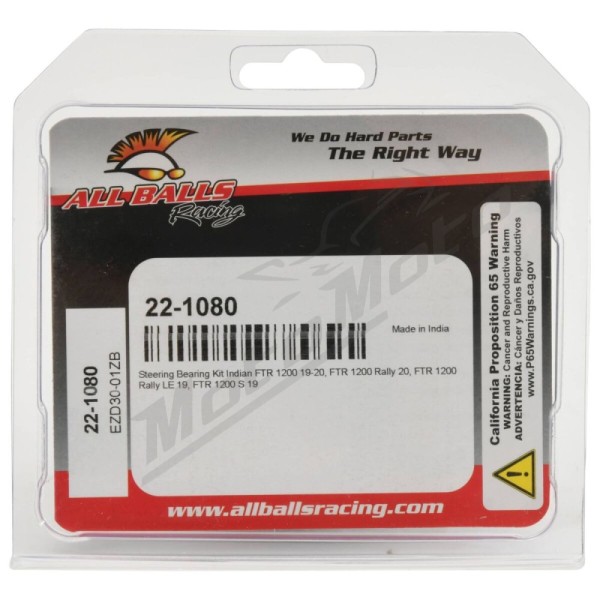 ALL BALLS Steering head bearing Kit INDIAN FTR 1200cc 2019-2022