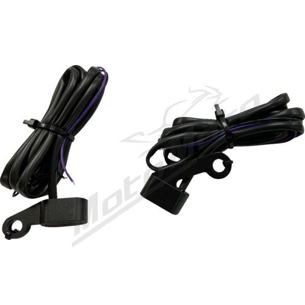 DRAG SPECIALTIES LED vairo gabaritiniai žibintai ​​​​​​​Harley Davidson XL / XR 883-1200cc 04-13