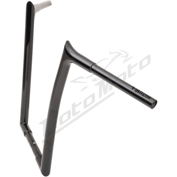 FAT BAGGERS INC. Pointed Top Handlebar Black 89x40.5cm Harley Davidson FLD / FLHR / FLRT / FXDB / FXDL / FXST 1340-1800 85-18