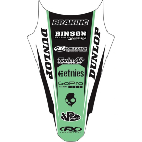 FACTORY EFFEX Rear Fender Kit Kawasaki KX 250-450cc 06-08