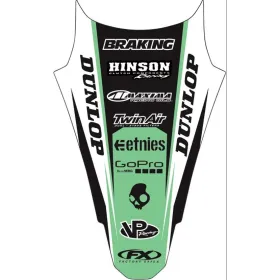 FACTORY EFFEX Rear Fender Kit Kawasaki KX 250-450cc 06-08