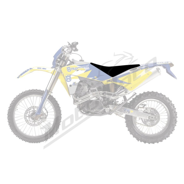 Blackbird Pyramid sėdynės užvalkalas Husqvarna TE / TC 400-570cc 01-04 Juoda