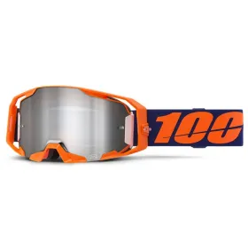 100% Armatic Goggle (Mirror lens) Orange