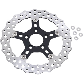 ARLEN NESS Jagged Floating Rotor arley Davidson FLD / FLHR / FLHRCI / FLHTCU / FLS 883-1800cc 00-17