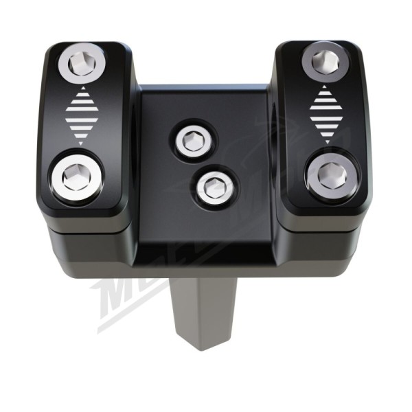 RJWC POWERSPORTS Steering Stem Reinforcement Black Can Am DS / Maverick Turbo / Outlander / Renegade 400-1000cc 08-25