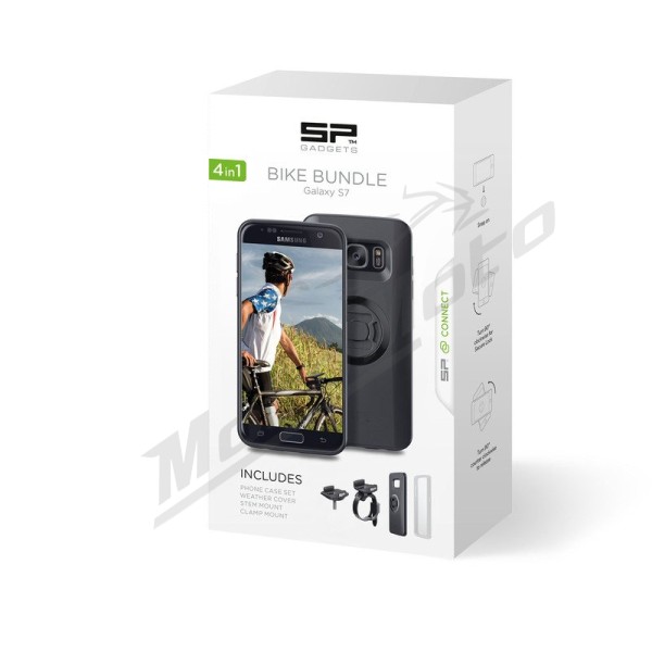 SP-CONNECT Bike Bundle fixed on Handlebar or Stem Samsung S7