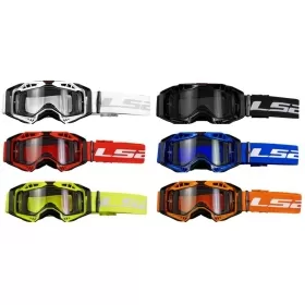 AURA GOGGLE WHITE WITH CLEAR VISOR PINLOCK EXTRA